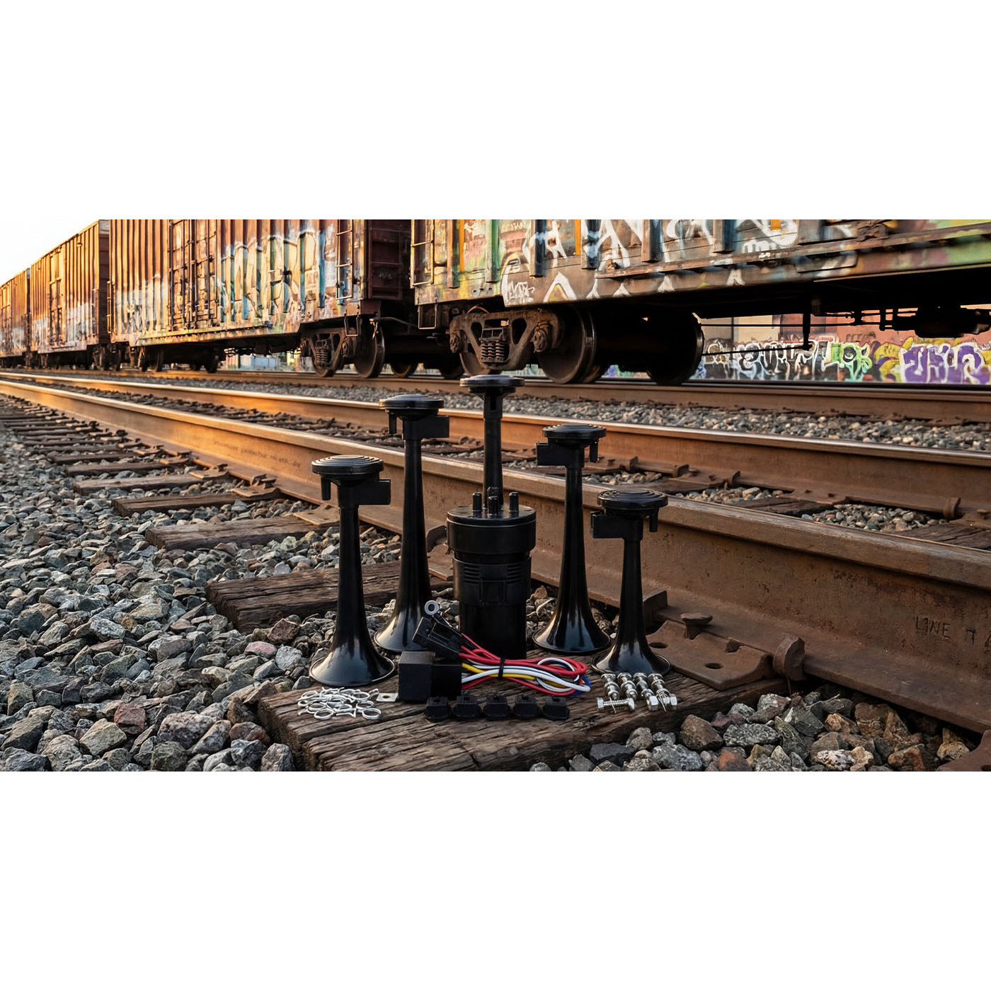 Dixie Musical Electric Air Horn for Cars, Trucks, & More