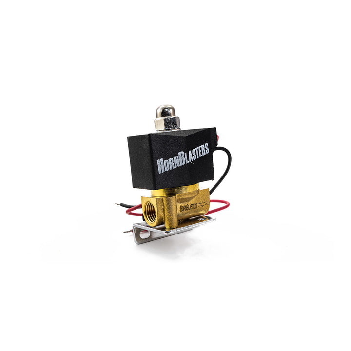 HornBlasters Brass 1/4" 110 Volt Electric Air Valve