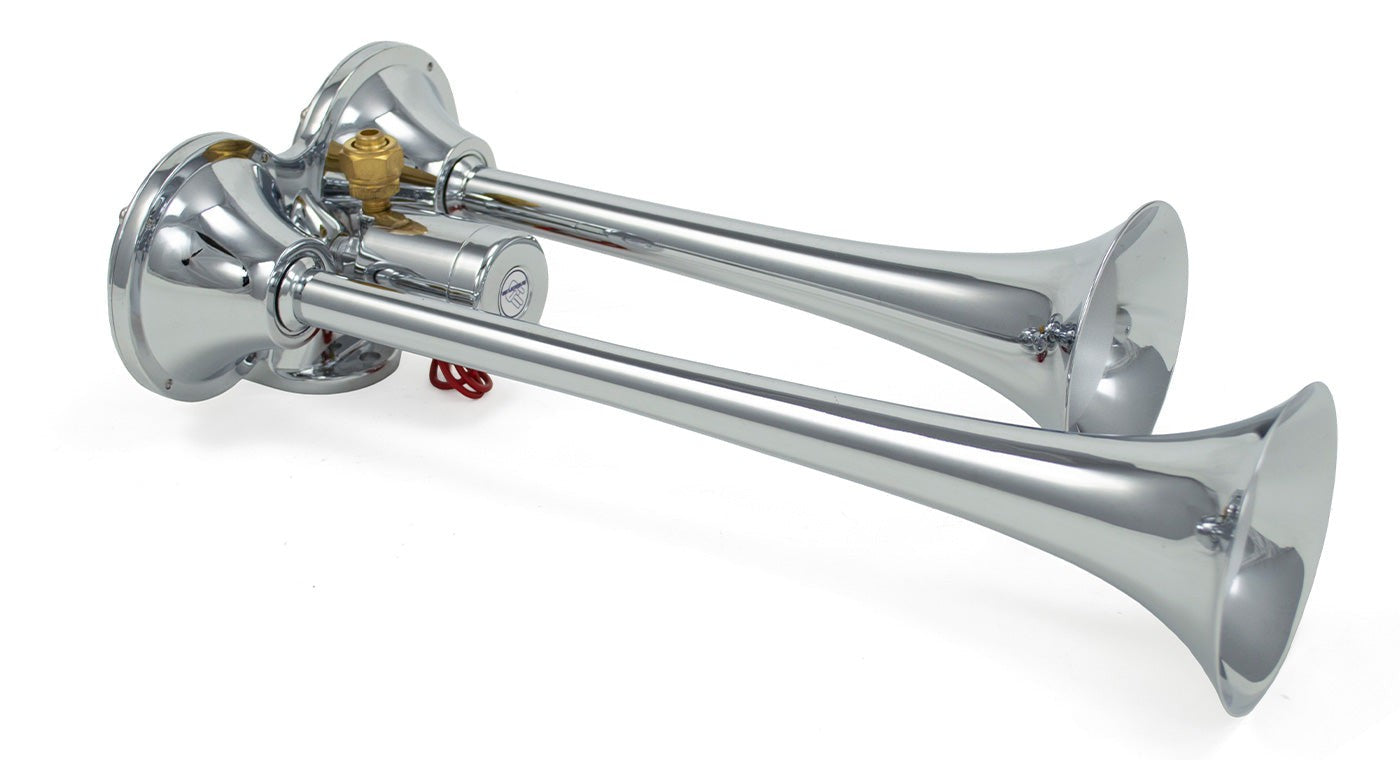 HornBlasters PsychoBlasters Chrome Air Horn 