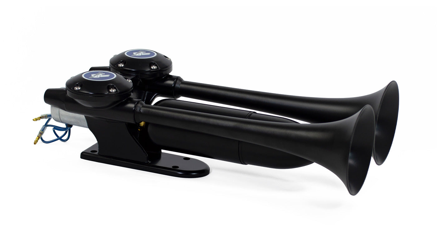 HornBlasters Super Echo Black Air Horn 