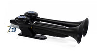 HornBlasters Super Echo Black Air Horn 