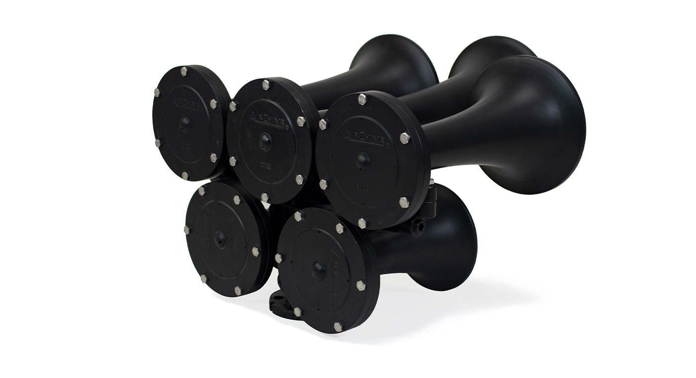 HornBlasters Nathan AirChime K5 Premium Train Horn Kit 