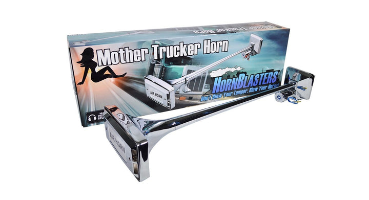 HornBlasters Mother Trucker Chrome Air Horn 