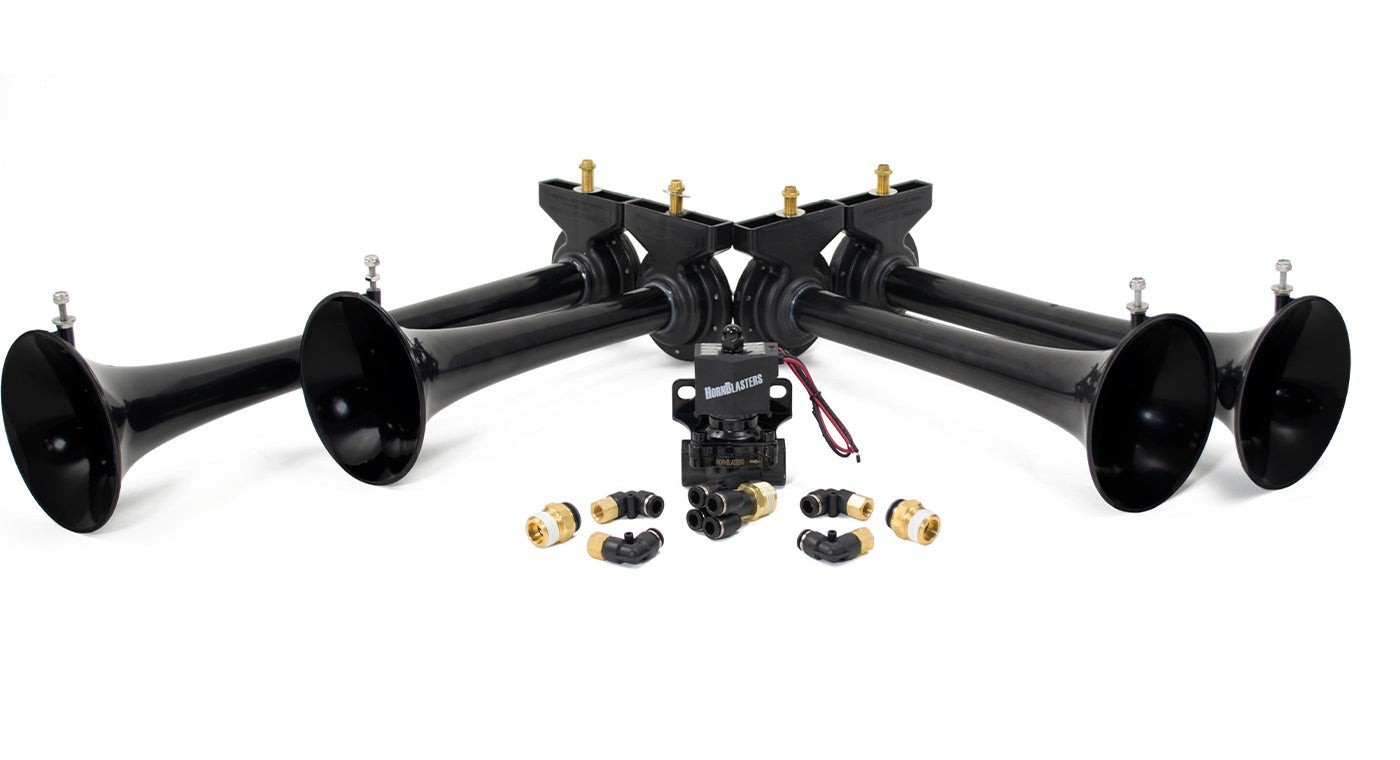 HornBlasters Conductor's Special OB2 Fast-Fill Train Horn Kit 