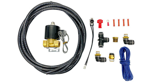 HornBlasters 1/4″ Dual Tank Electric Drain Valve Kit 