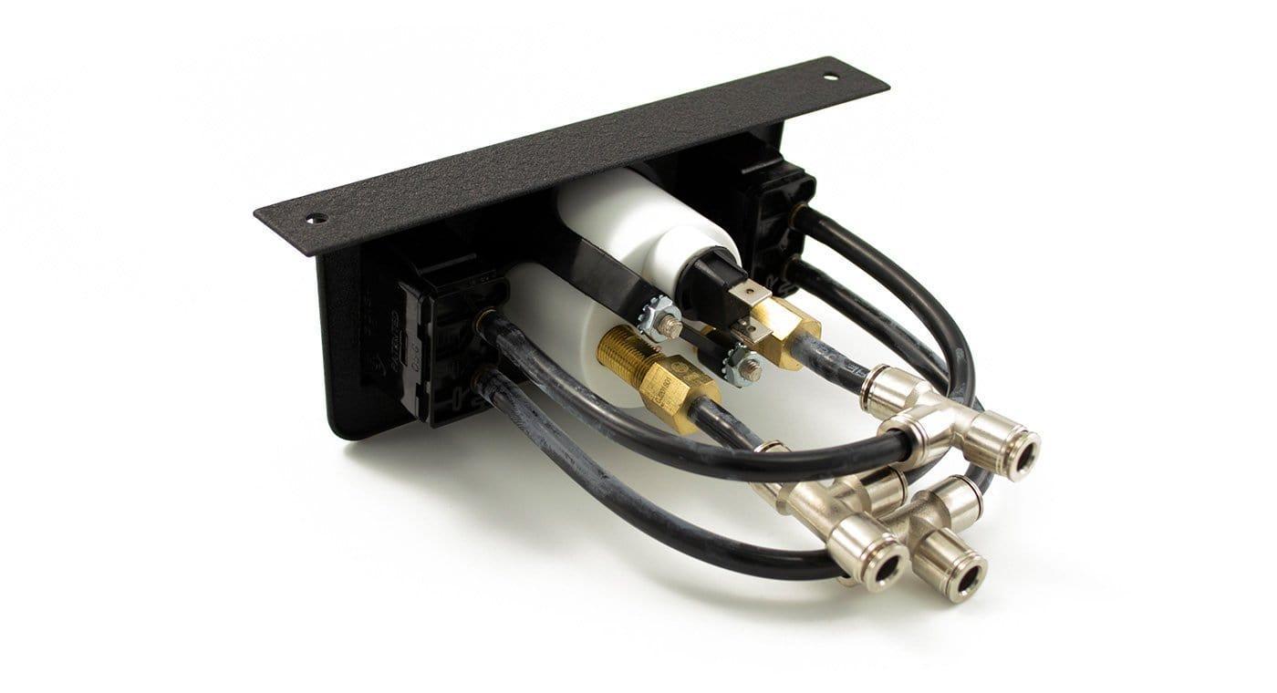 その他 Telehook Swing Arm Mount Air Lift 26229 Dual Needle Gauge Panel w/ Dual Paddle Switches