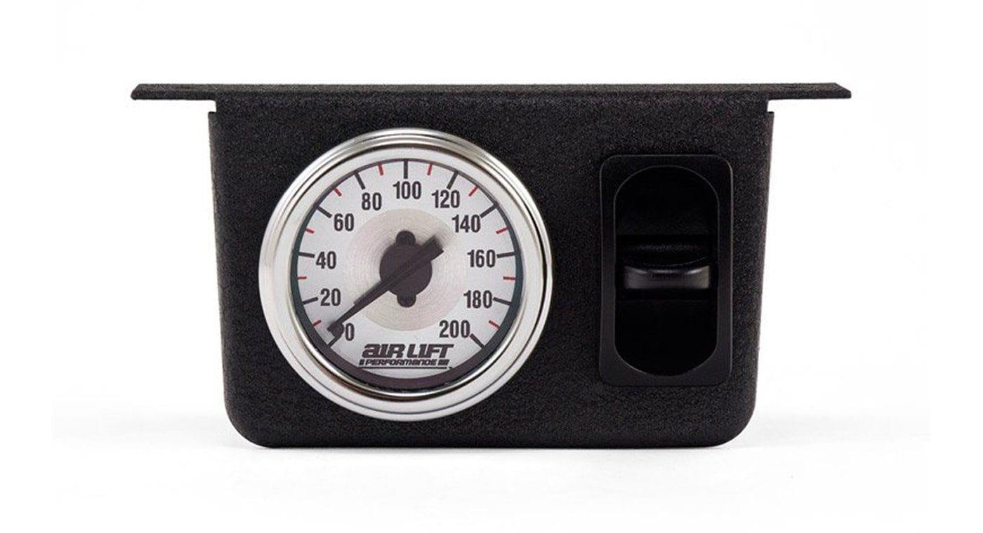 Single Needle Gauge Panel w/ Paddle Switch | HornBlasters