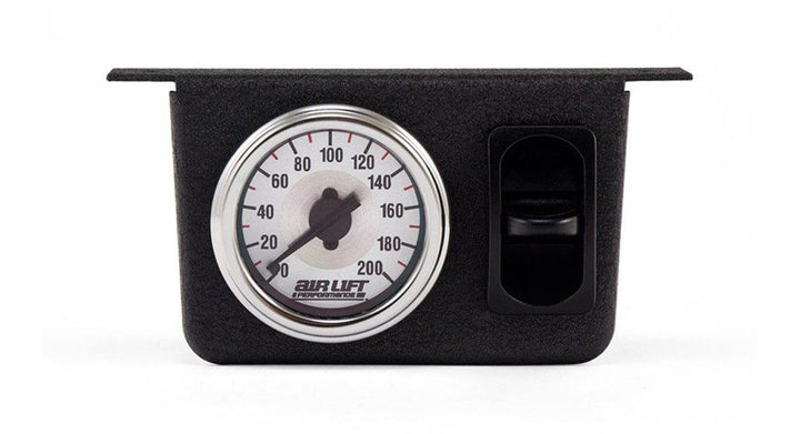 Air Lift Air Lift Single Needle Gauge Panel with Paddle Switch [26161] 