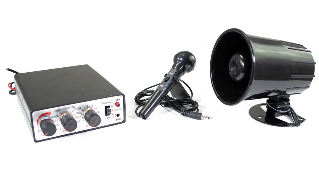 HornBlasters 15 Watt Public Address with Sirens, Melodies & Sounds 