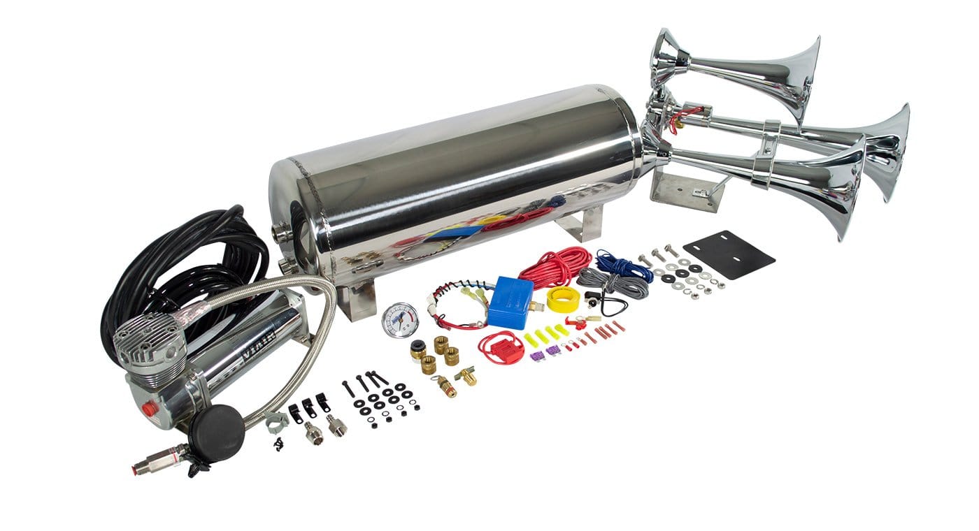 HornBlasters The Riot Train Horn Kit (Bling Edition) 