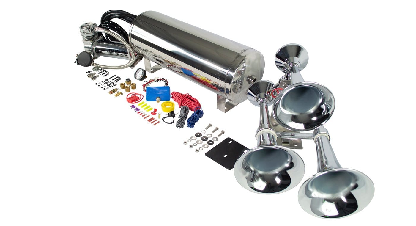 HornBlasters The Riot Train Horn Kit (Bling Edition) 