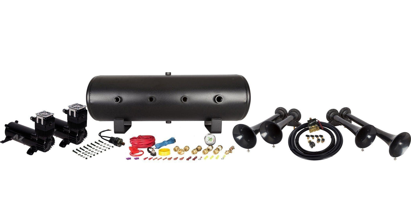 HornBlasters Conductor's Special OB2 Fast-Fill Train Horn Kit HK-S4-8OB2