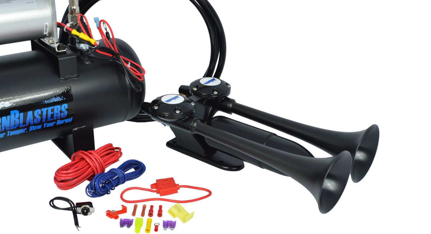 HornBlasters Super Echo 228H Air Horn Kit 