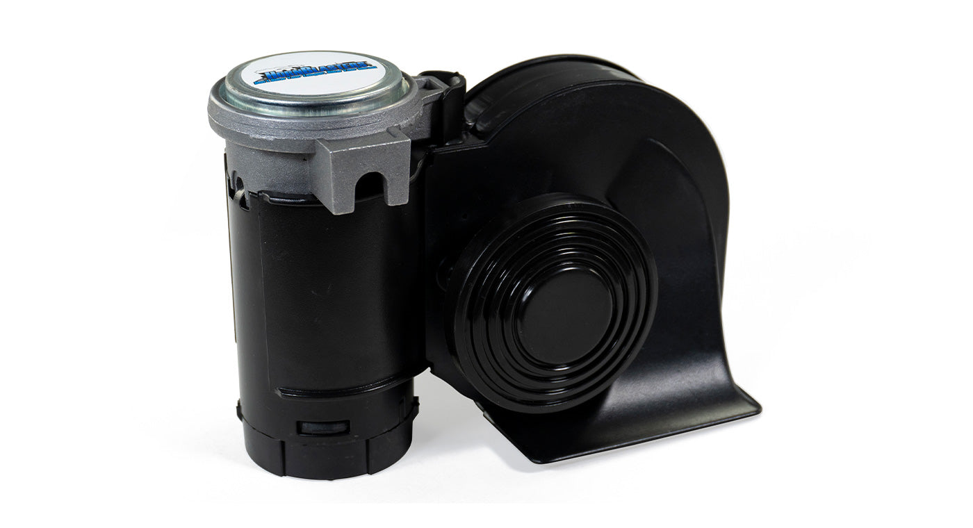 Bocina eléctrica para camión Stebel Nautilus Negro HornBlasters