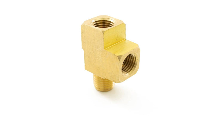 HornBlasters 1/4" NPT Brass Run Tee Fitting 