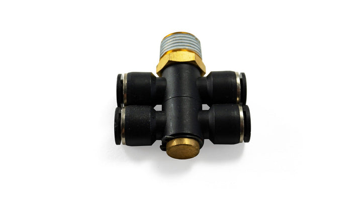 HornBlasters 1/2" Male NPT to 3/8" PTC 4-Way 