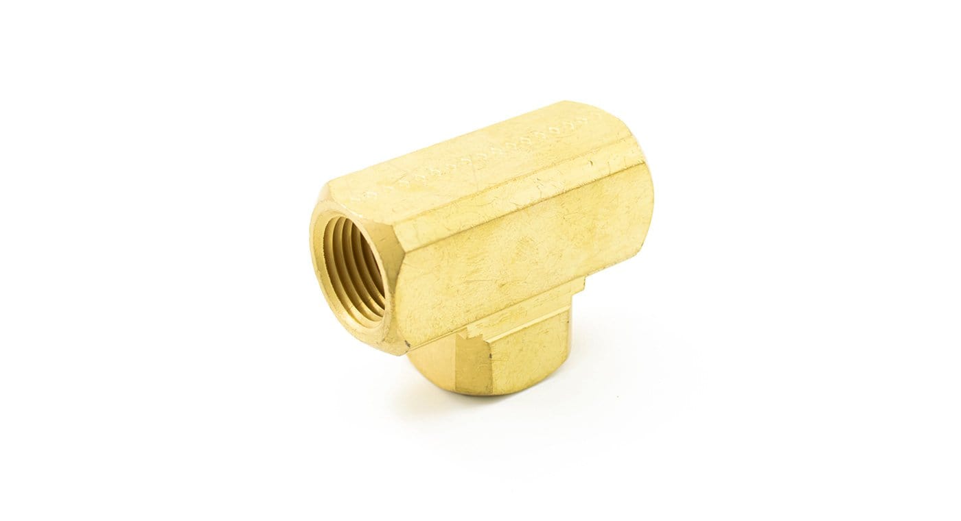HornBlasters 1/2" NPT Brass Tee Fitting 