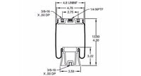 Firestone Firestone 1/4" 9000 Style Air Bag 