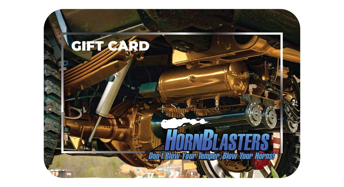 HornBlasters Digital Gift Card (Available Immediately) 