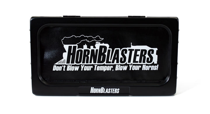 HornBlasters Plate Screen with Train Logo 