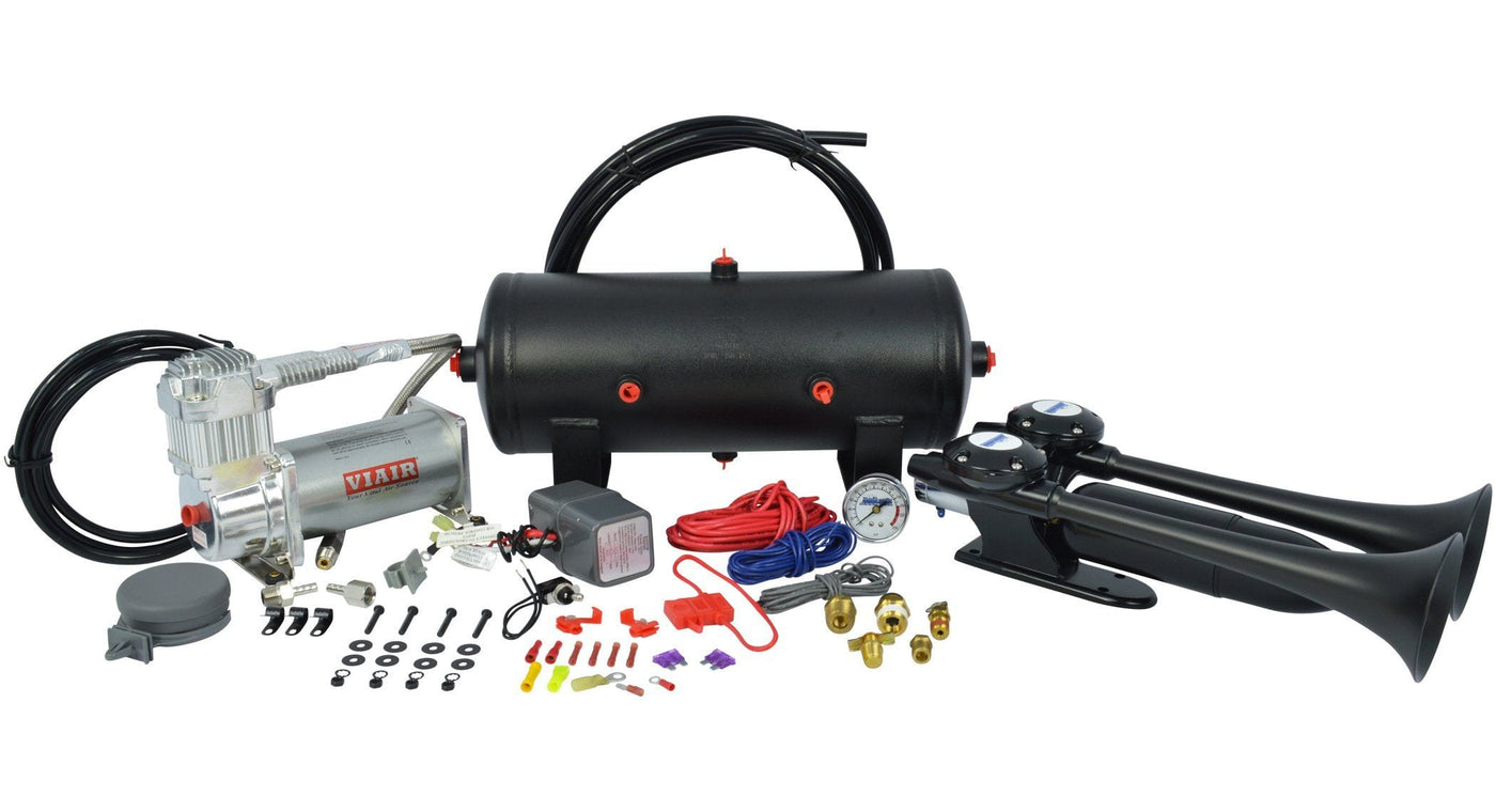 HornBlasters Super Echo 232 Air Horn Kit 