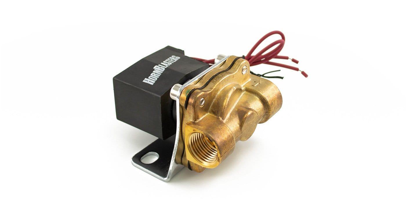 HornBlasters HornBlasters Brass 1/2" 110 Volt Electric Air Valve 