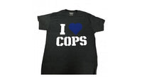 HornBlasters I Love Cops T-Shirt 