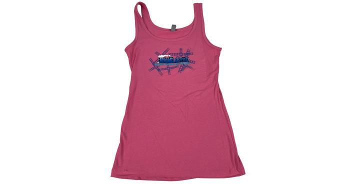 HornBlasters Pink HornBlasters Train Logo Tank Top 