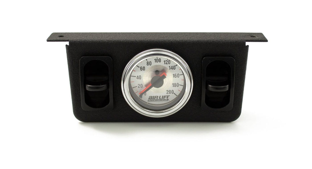 Air Lift Air Lift Dual Needle Gauge Panel with Dual Paddle Switches [26229] 