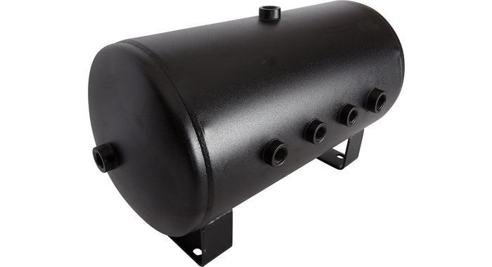 5 Gallon US Made Steel Air Tank - 8 NPT Ports | HornBlasters