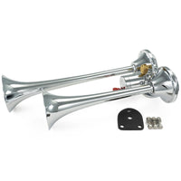 HornBlasters PsychoBlasters Chrome Air Horn 