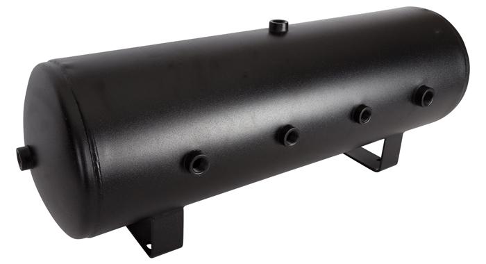 12 Gallon 8 Port US Made Steel Air Tank | HornBlasters