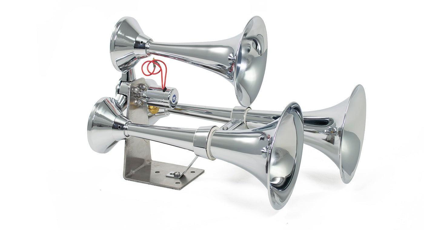 HornBlasters The Riot Train Horn Kit (Bling Edition) 