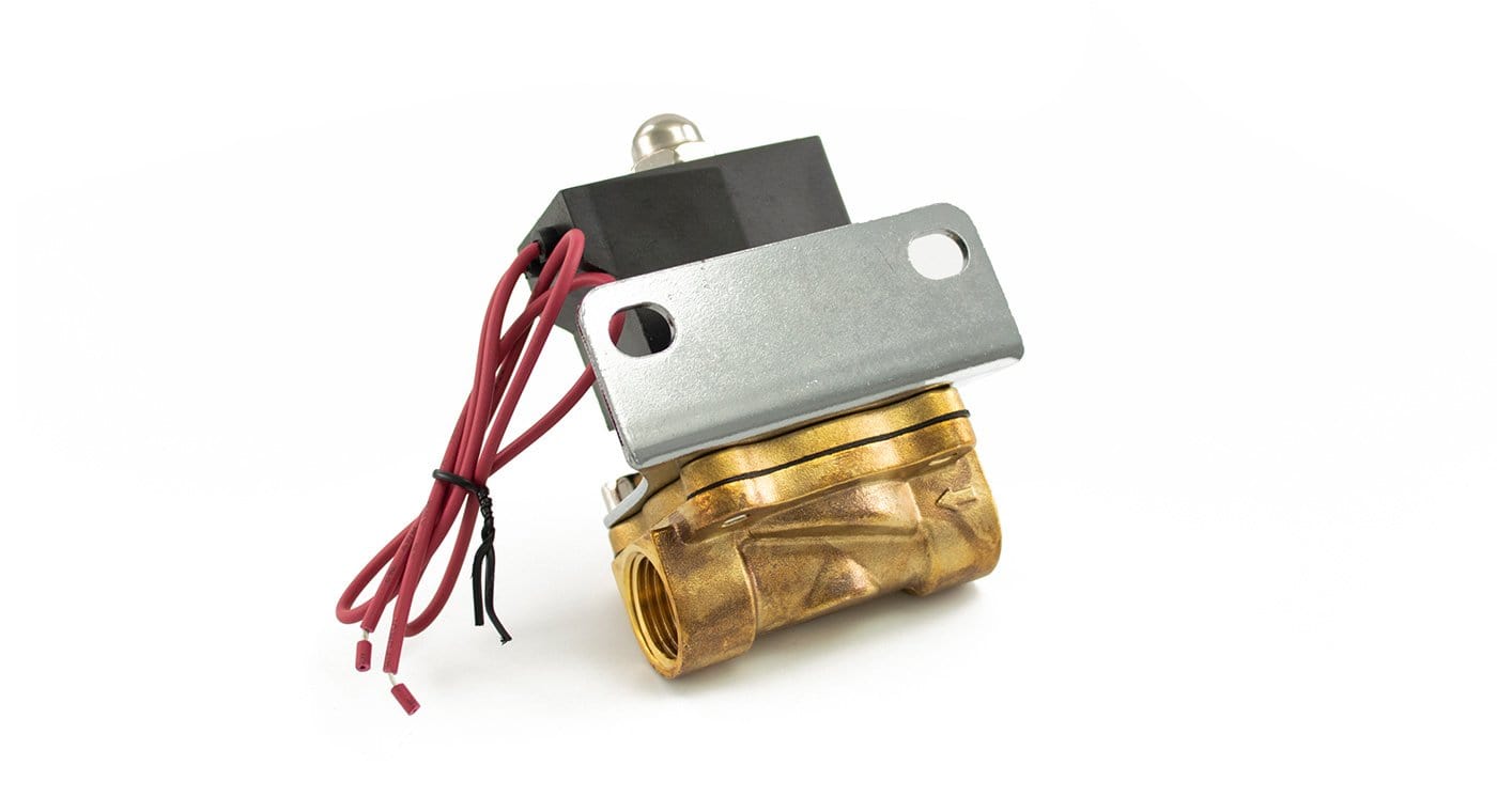 HornBlasters HornBlasters Brass 1/2" 110 Volt Electric Air Valve 