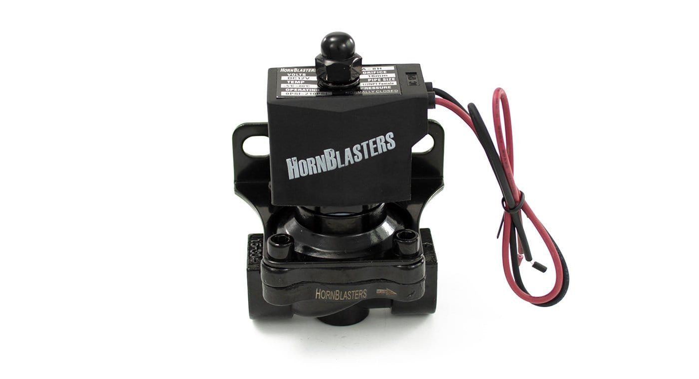 HornBlasters Black Widow 1/2" Electric Air Valve 
