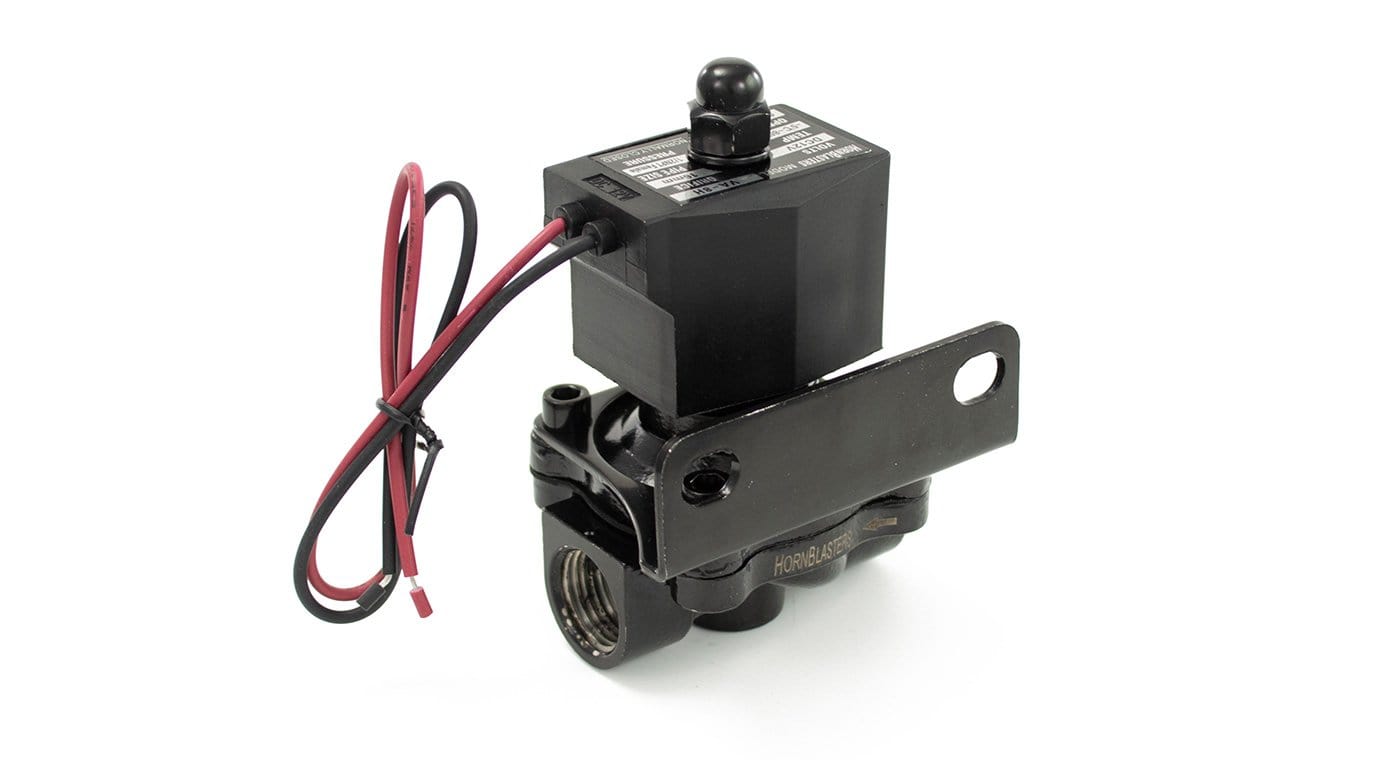 HornBlasters Black Widow 1/2" Electric Air Valve 