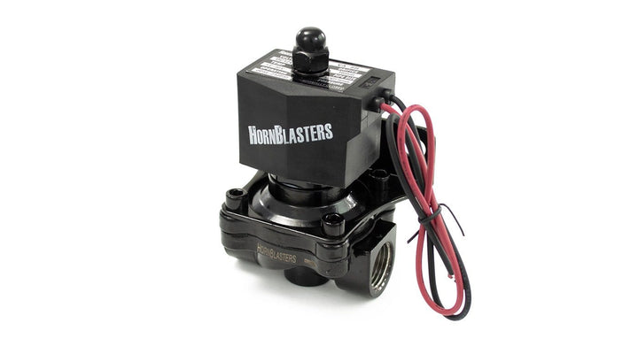 HornBlasters Black Widow 1/2" Electric Air Valve 