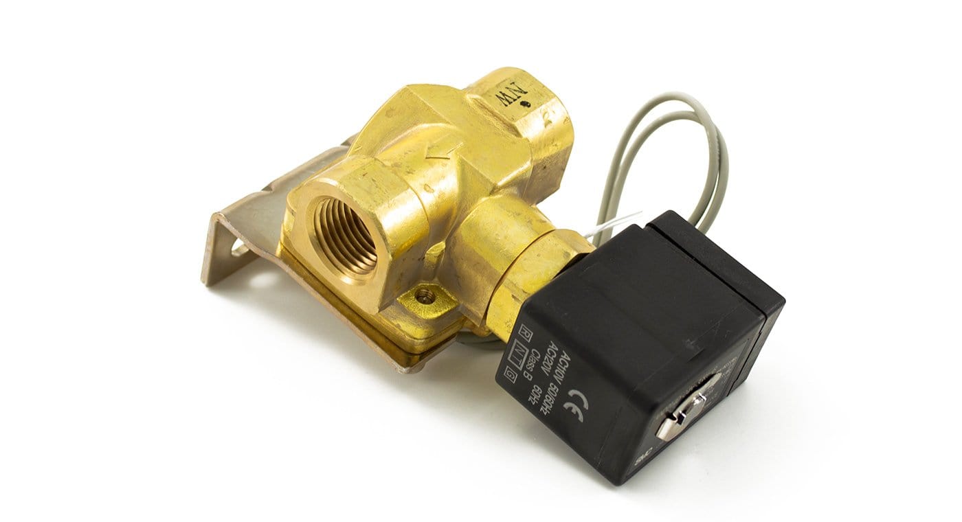 SMC SMC Brass 1/2" 110 Volt Electric Air Valve 