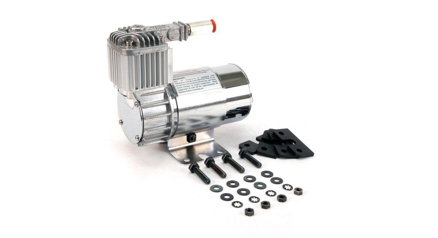 Viair 100C Chrome Air Compressor w/ Omega Bracket – HornBlasters