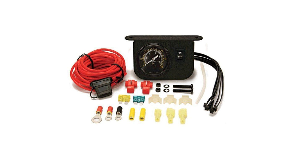 Viair Viair 200 PSI Illuminated Dash Panel Gauge - (20065 / 20066) GA-V200B-30