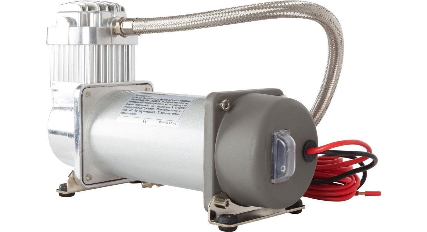子供用品 AIR THROUGH SYSTEM airmaxxx Chrome 400 Air Ride Suspension Compressor – 200 PSI, 12V