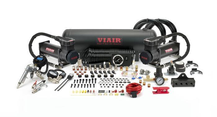 Viair Viair Dual Stealth Black 485C Onboard Air System - 20185 
