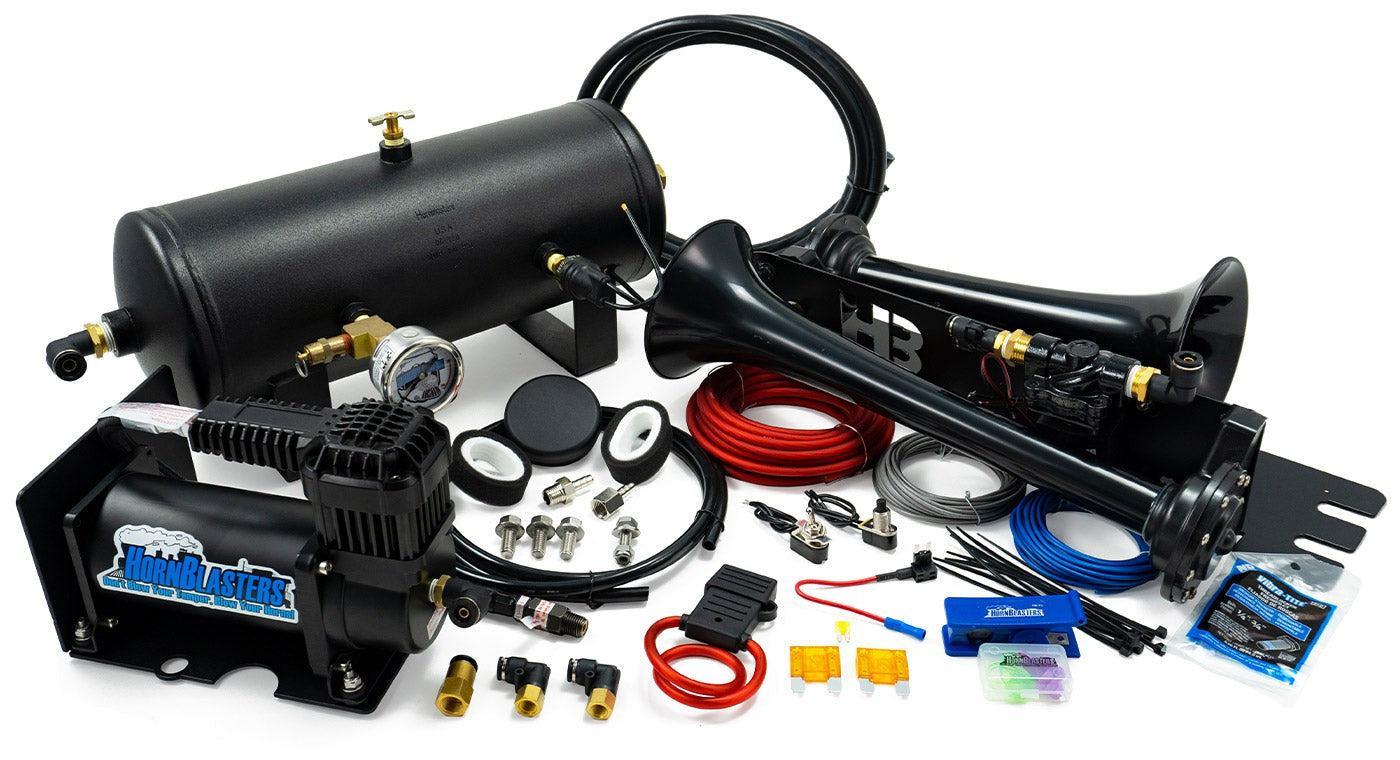 Annie's 2017 Jeep Wrangler JKU Train Horn Install with Wrango Kit